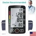 Digital Wrist Blood Pressure Monitor BP Cuff LCD Heart Rate Tester