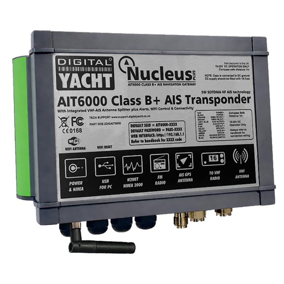 Digital Yacht AIT6000 Class B+ AIS Transponder