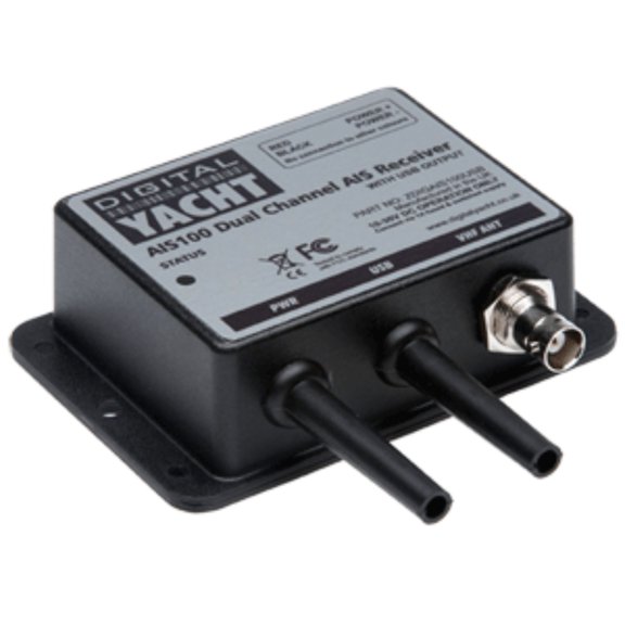 4" Black and Gray AIS100 USB AIS Receiver