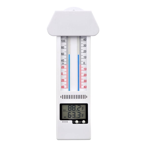 Digital and Spirit-Filled Max-Min Thermometer -40120F (-4050C)