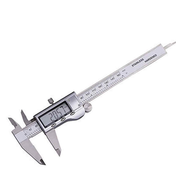 Digital caliper - Digital caliper Made of IP54 stainless steel Measuring tool 150 mm with large LCD screen and battery Micrometer Accurate and fast measurement, Dustproof