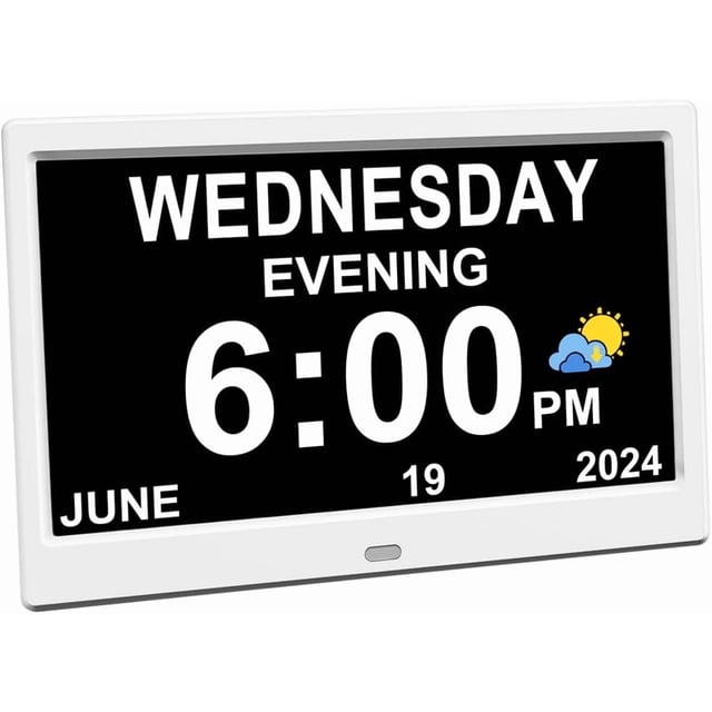 Digital Alarm Clock for 2026 World Cup, Digital Photo Frame, Alzheimer ...