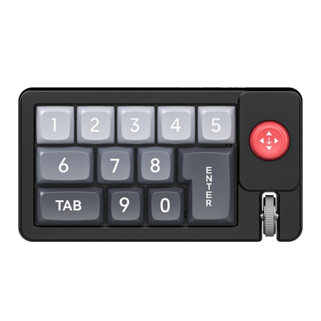 Digital mechanical keyboard RGB hotswappable keyboard Black