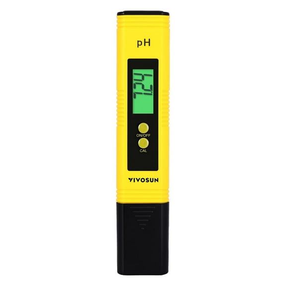 Digital pH Meter,0.01pH High Accuracy Pen Type pH Tester for Hydroponics,Household Drinking,Pool and Aquarium,UL Certified
