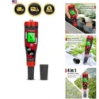 Digital pH Meter pH TDS EC Meter for Hydroponic Solution pH and EC Meter with...
