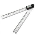 thumbnail image 1 of Digital protractor Angle ruler 200mm 8inch Angle Finder Meter Plastic 360 degree protractor inclinometer ,for Accurate Evaluation, 1 of 6