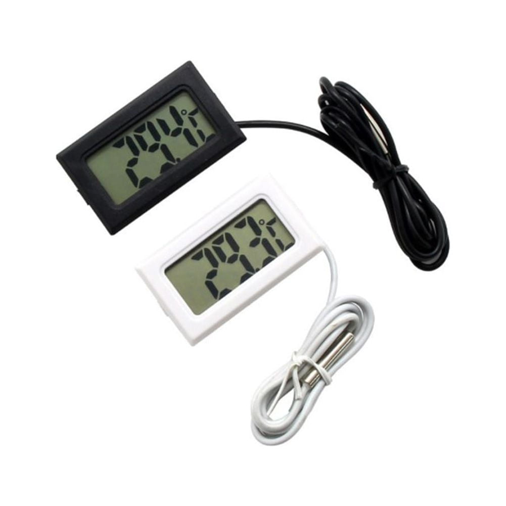 Digital Thermometer and Hygrometer with 10-foot Temperature Sensor Probe
