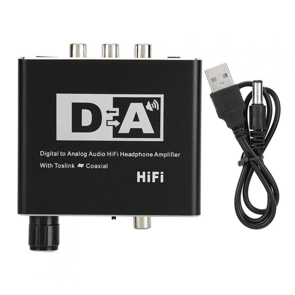 Digital to Analog Audio Converter Amplifier Audio Decoder with Volume Adjustment