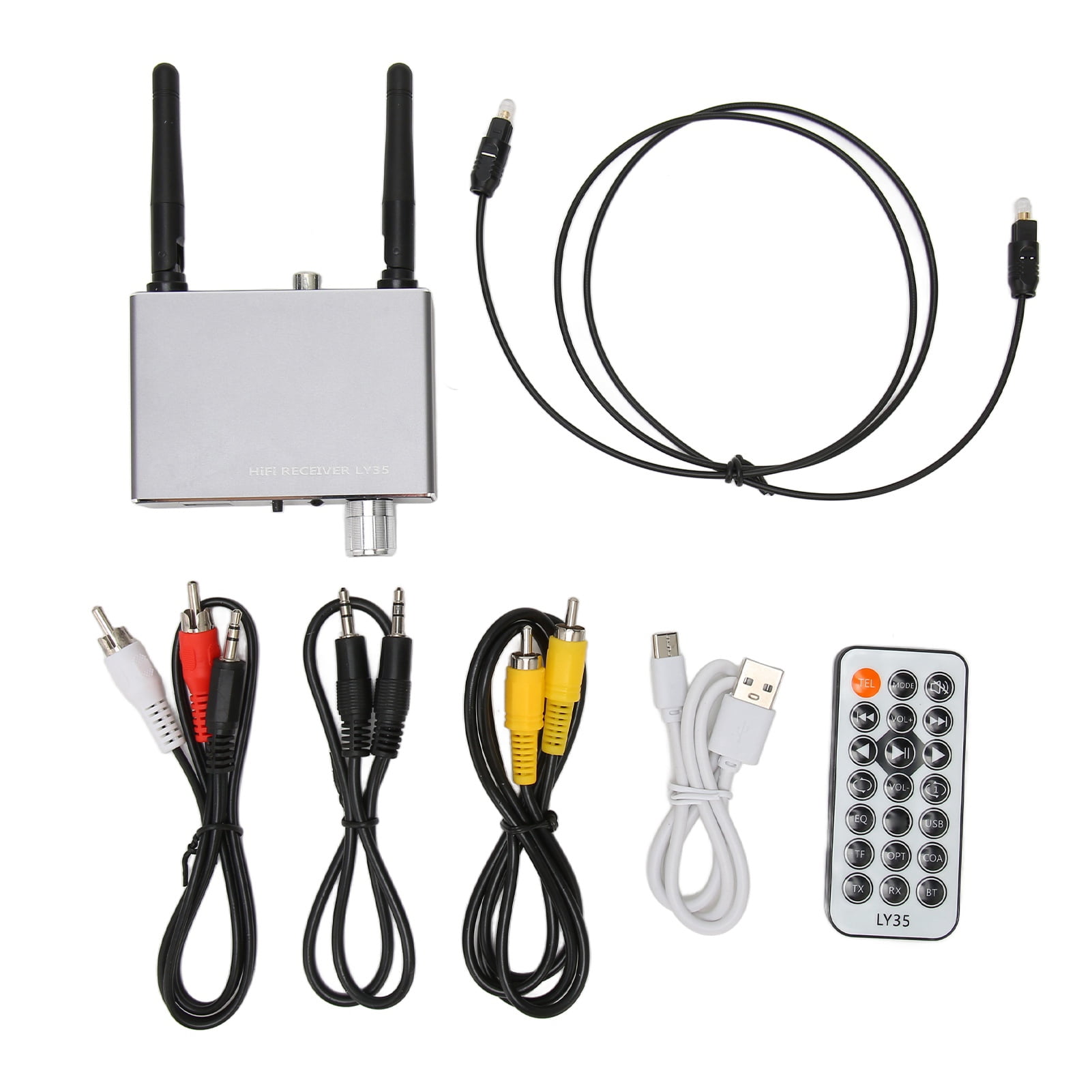 Digital to Analog Sound Converter Bluetooth 5.3 Receiver Optical 3.5mm