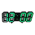 thumbnail image 1 of Digital wall clock LED electronic gift alarm clock intelligent 3d digital clock alarm clock, 1 of 6
