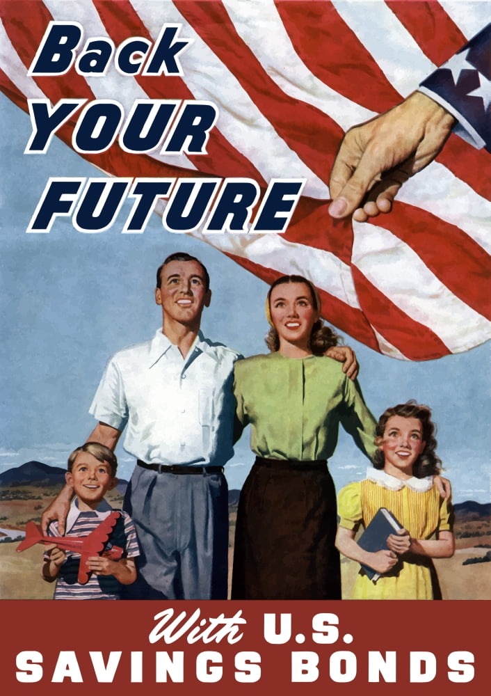 Digitally war propaganda poster Canvas Art - John ParrotStocktrek Images (12 x 17)