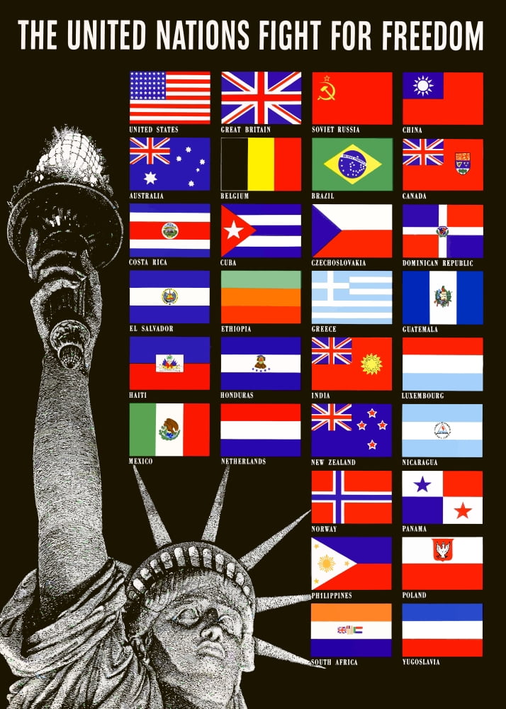 Digitally war propaganda poster Canvas Art - John ParrotStocktrek Images (12 x 17)