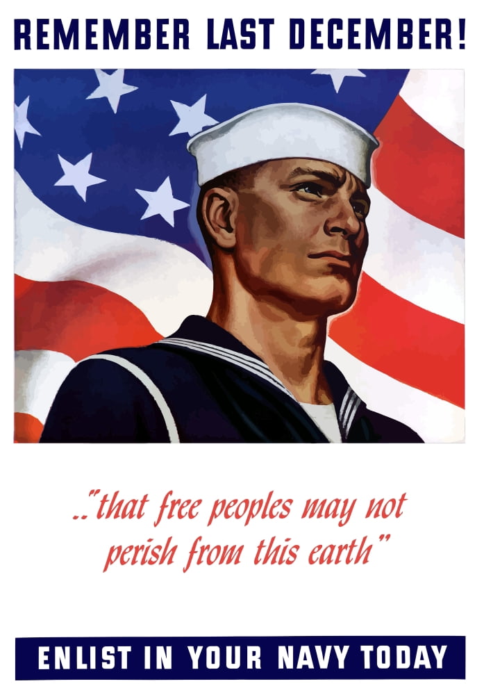 Digitally war propaganda poster Canvas Art - John ParrotStocktrek Images (12 x 17)