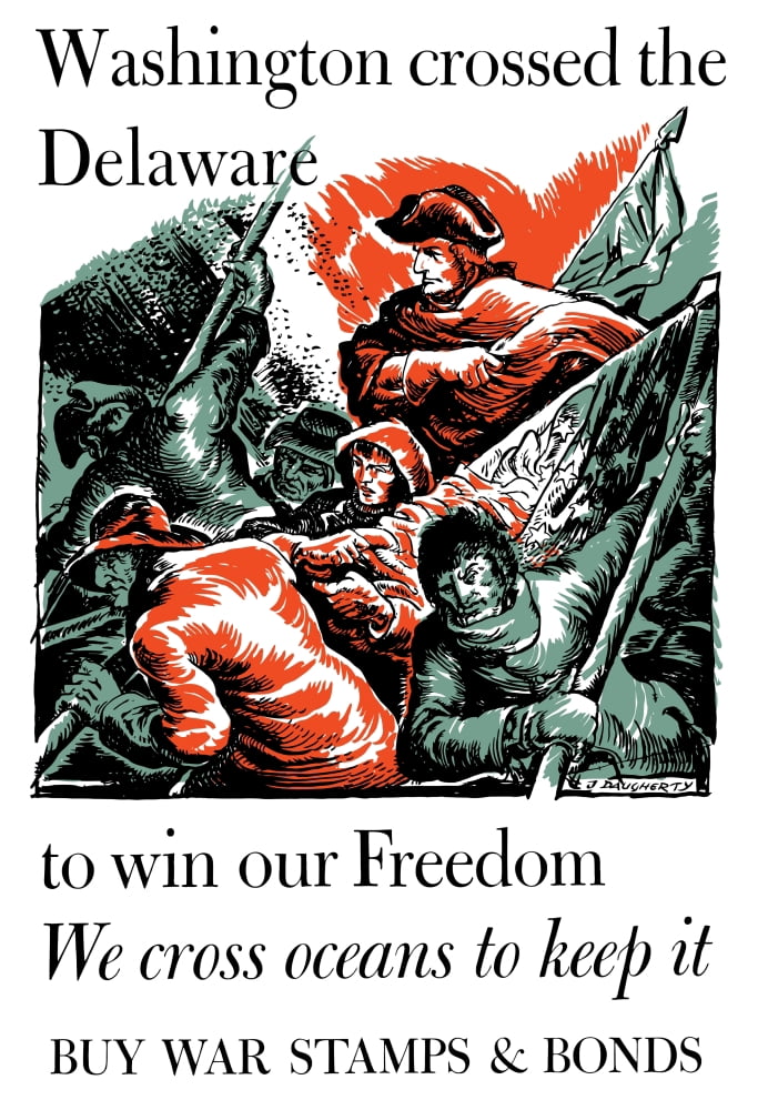 Digitally war propaganda poster Canvas Art - John ParrotStocktrek Images (12 x 17)