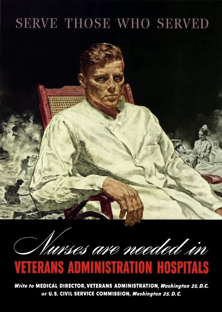 Digitally war propaganda poster Canvas Art - John ParrotStocktrek Images (12 x 17)