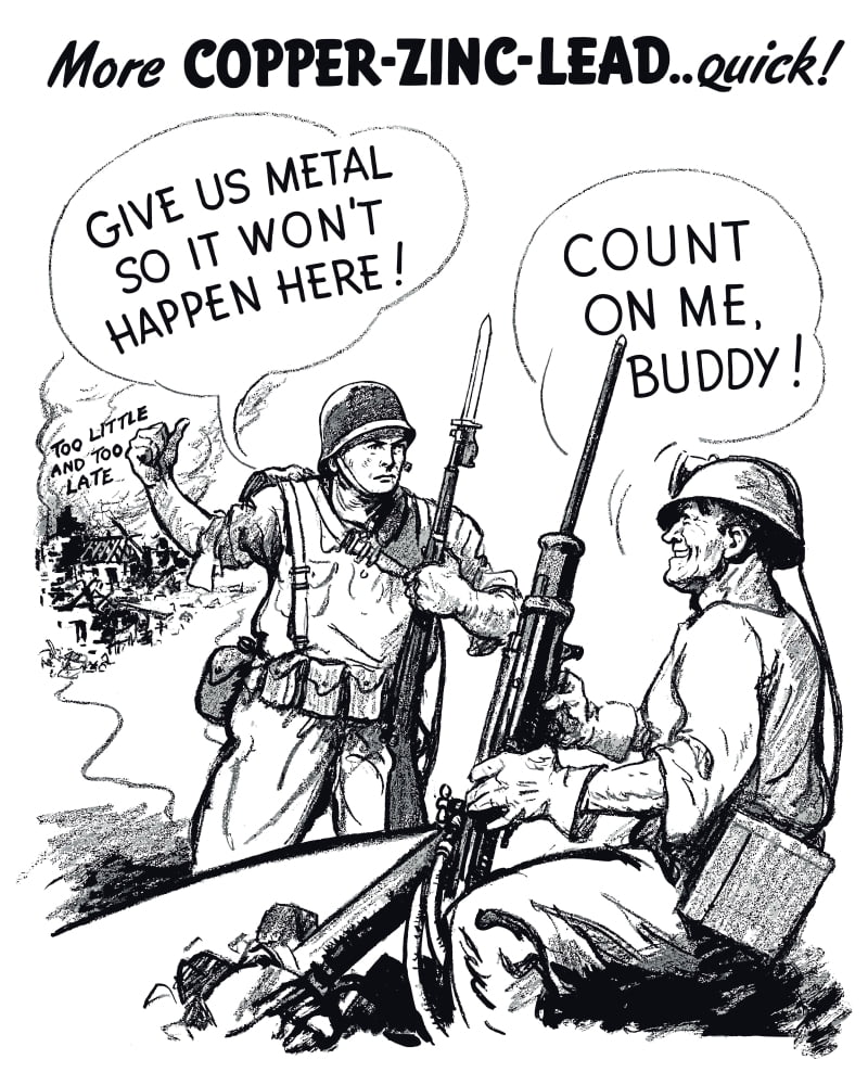 Digitally war propaganda poster Canvas Art - John ParrotStocktrek Images (13 x 16)