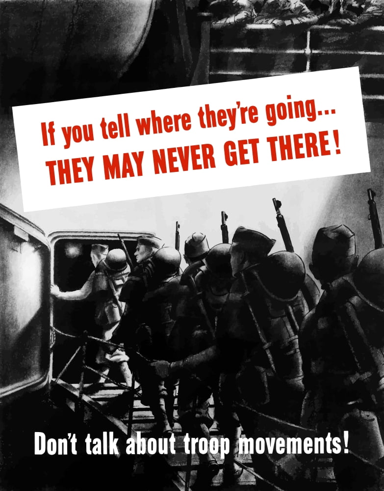 Digitally war propaganda poster Canvas Art - John ParrotStocktrek Images (13 x 16)