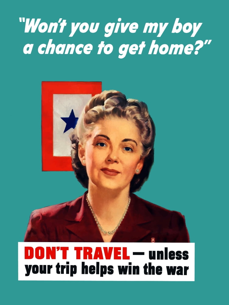 Digitally war propaganda poster Canvas Art - John ParrotStocktrek Images (13 x 17)