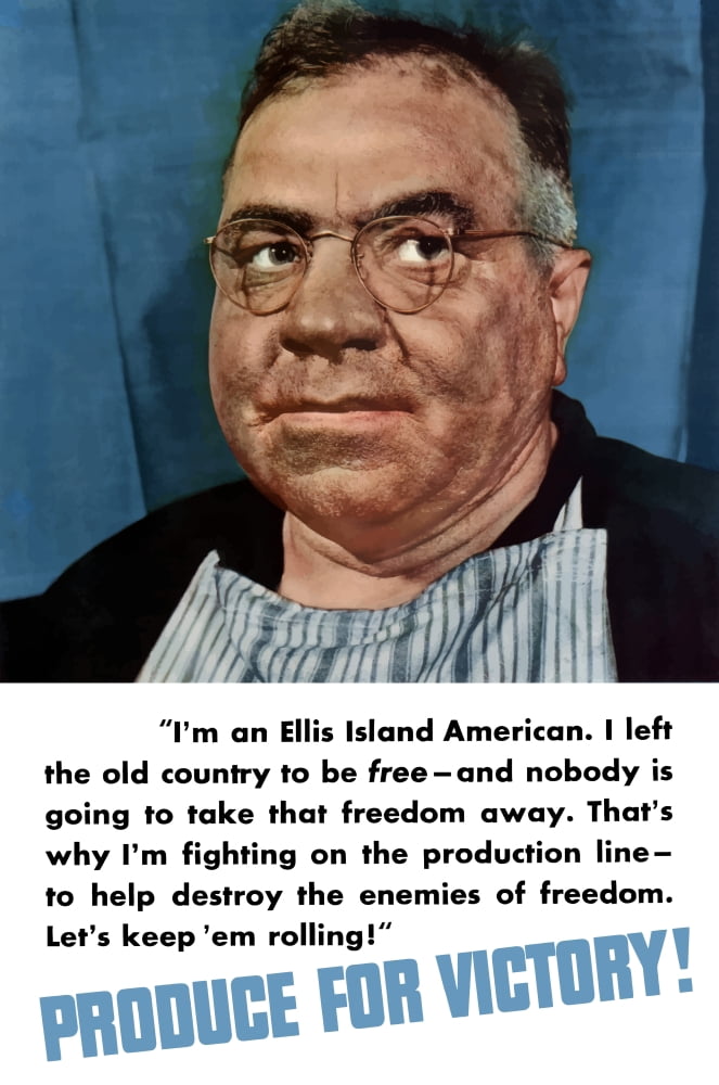 Digitally war propaganda poster Canvas Art - John ParrotStocktrek Images (23 x 35)