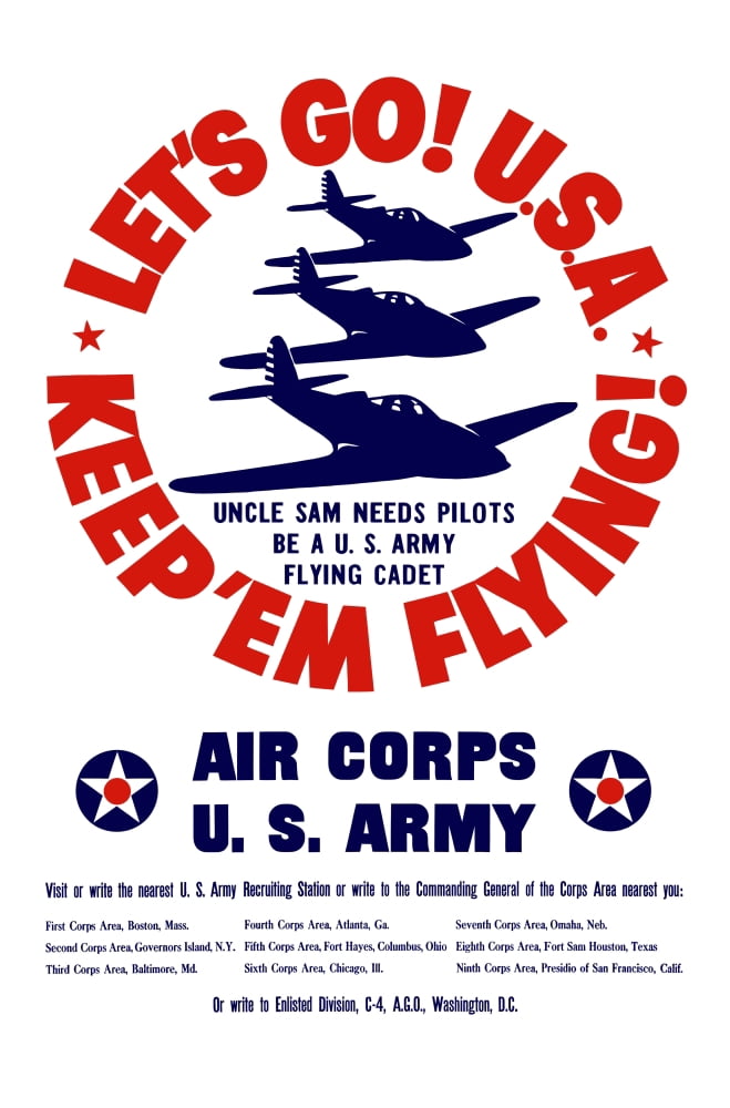 Digitally war propaganda poster Canvas Art - John ParrotStocktrek Images (23 x 35)