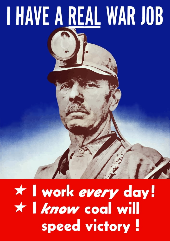 Digitally war propaganda poster Canvas Art - John ParrotStocktrek Images (24 x 34)