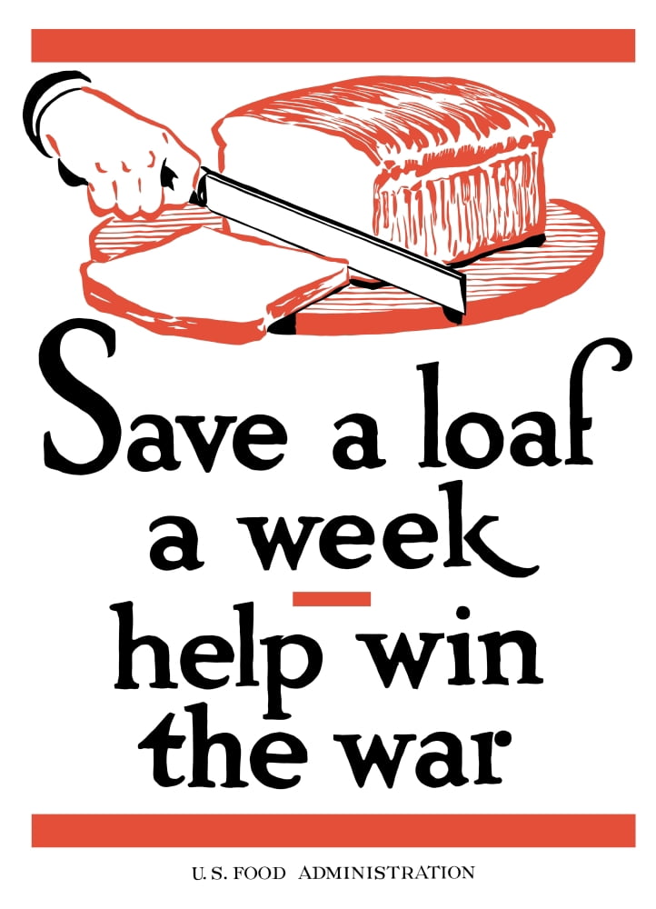 Digitally war propaganda poster Canvas Art - John ParrotStocktrek Images (24 x 34)