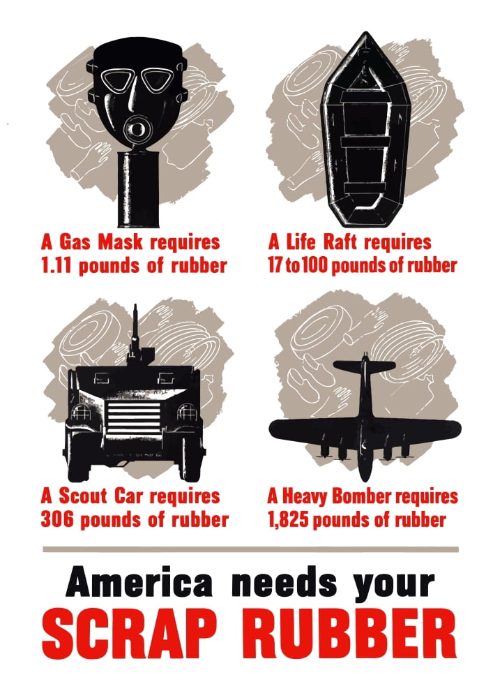 Digitally war propaganda poster Canvas Art - John ParrotStocktrek Images (24 x 34)