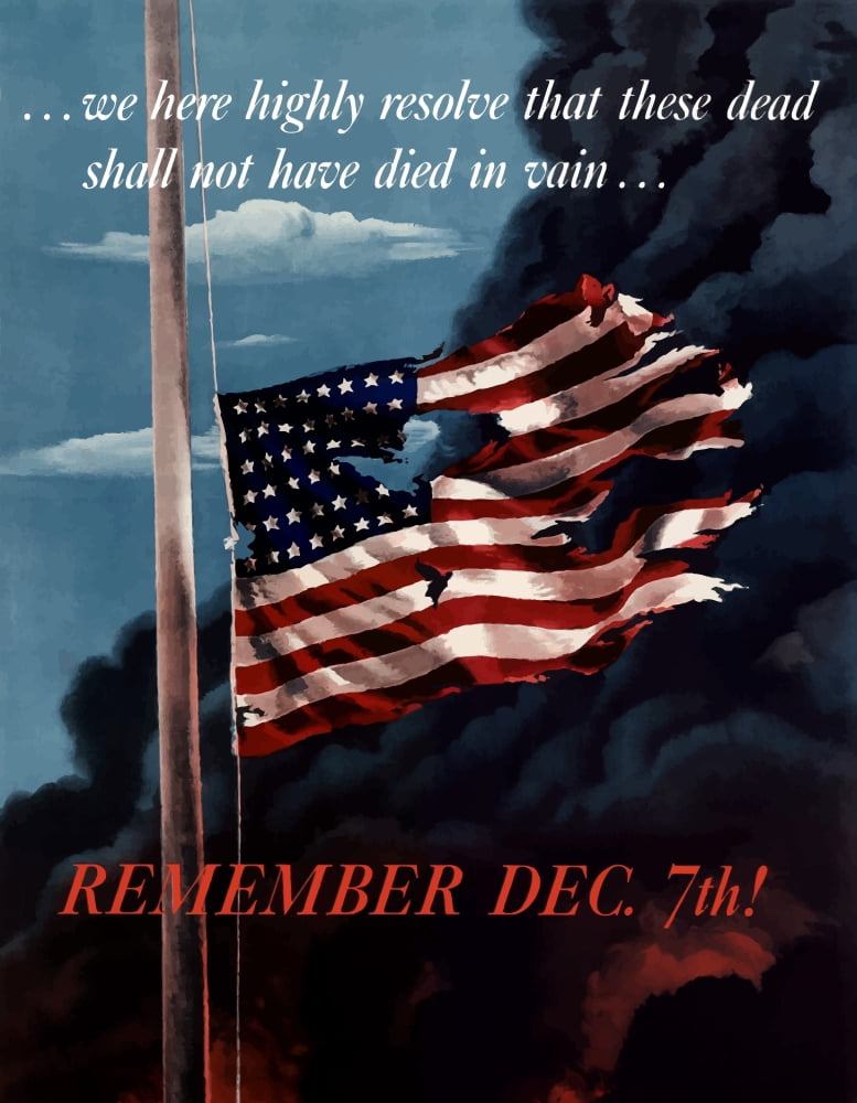Digitally war propaganda poster Canvas Art - John ParrotStocktrek Images (25 x 33)