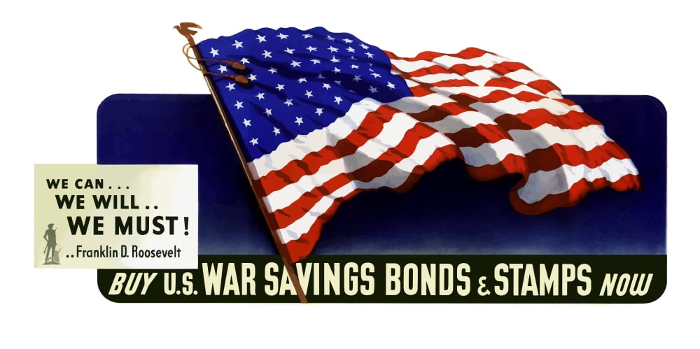 Digitally war propaganda poster Canvas Art - John ParrotStocktrek Images (40 x 20)