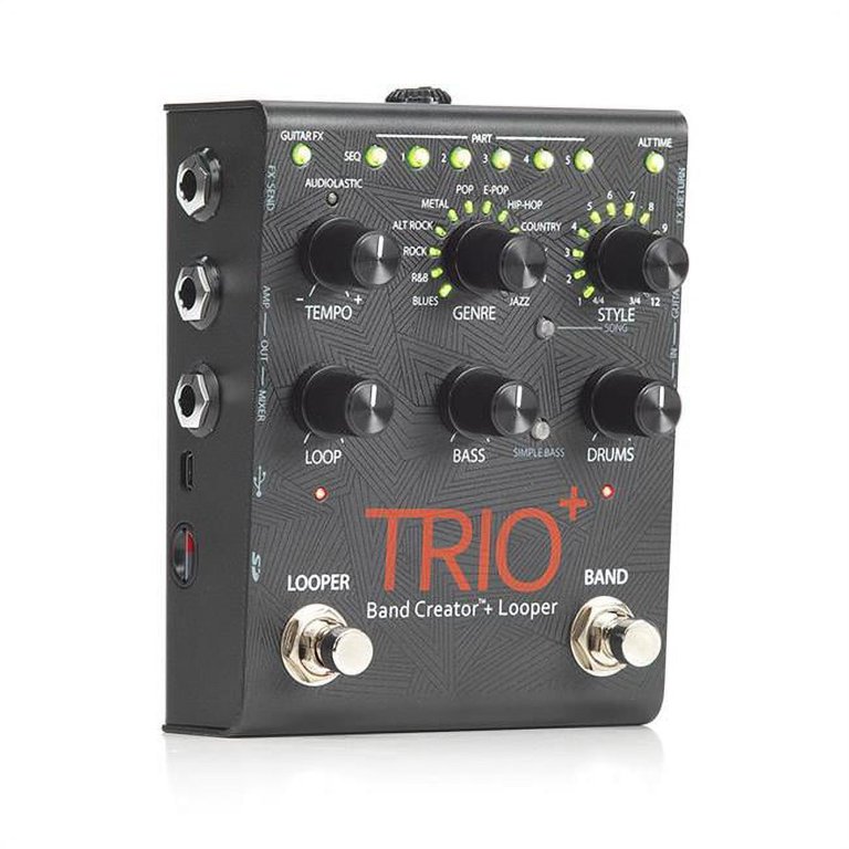 Digitech TRIOPLUS-U Trio Plus Band Creator & Looper Guitar Pedal