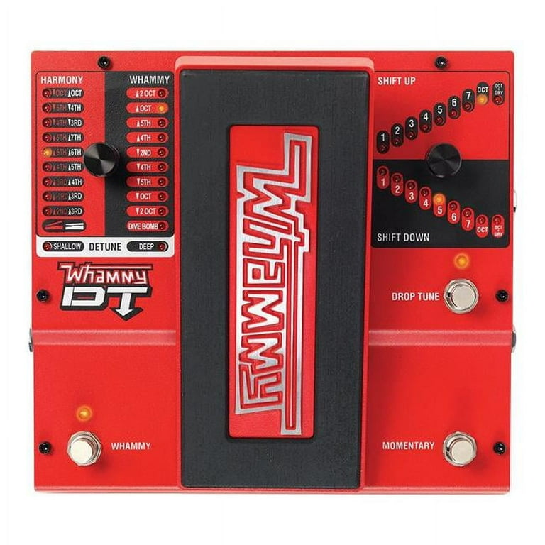 Digitech WHAMMYDT-U Whammy DT - Pitch Shifter Pedal with Drop 