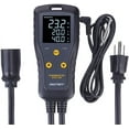 thumbnail image 1 of Digiten DTC101 Plastic Rectangle Green LED Digital Temperature Controller Thermostat, 1 of 8