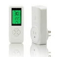 thumbnail image 1 of Digiten Thermostat Program Controller 15A White LCD, 1 of 8