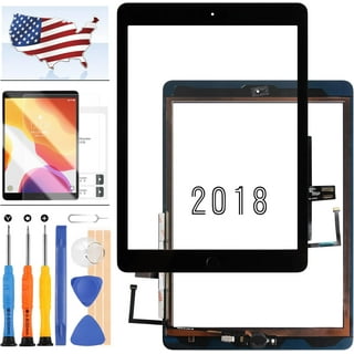  for iPad 6 6th Gen Screen Replacement Glass Digitizer, Only for  6th Generation A1893 A1954 Touchscreen 9.7 Inch Front Panel, with Home  Button+ Video Guide +Full Repair Tools Kit : Electronics