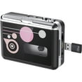 thumbnail image 1 of Digitnow Portable Cassette Player, Converter Recorder Convert Tapes to Digital MP3 Save into USB Flash Drive/ No PC Required ,Black, 1 of 6