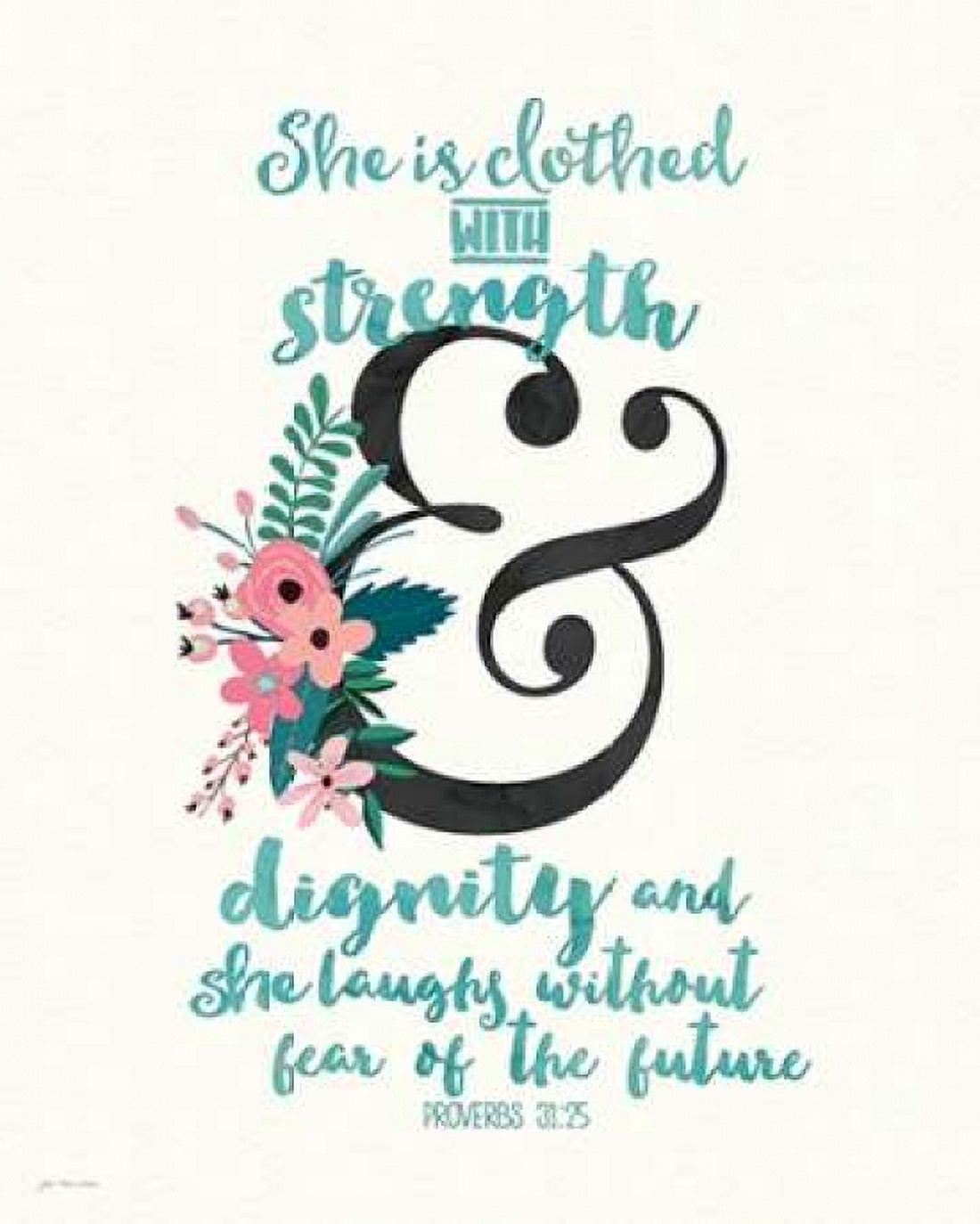 Dignity and Strength Canvas Art - Jo Moulton (24 x 30)