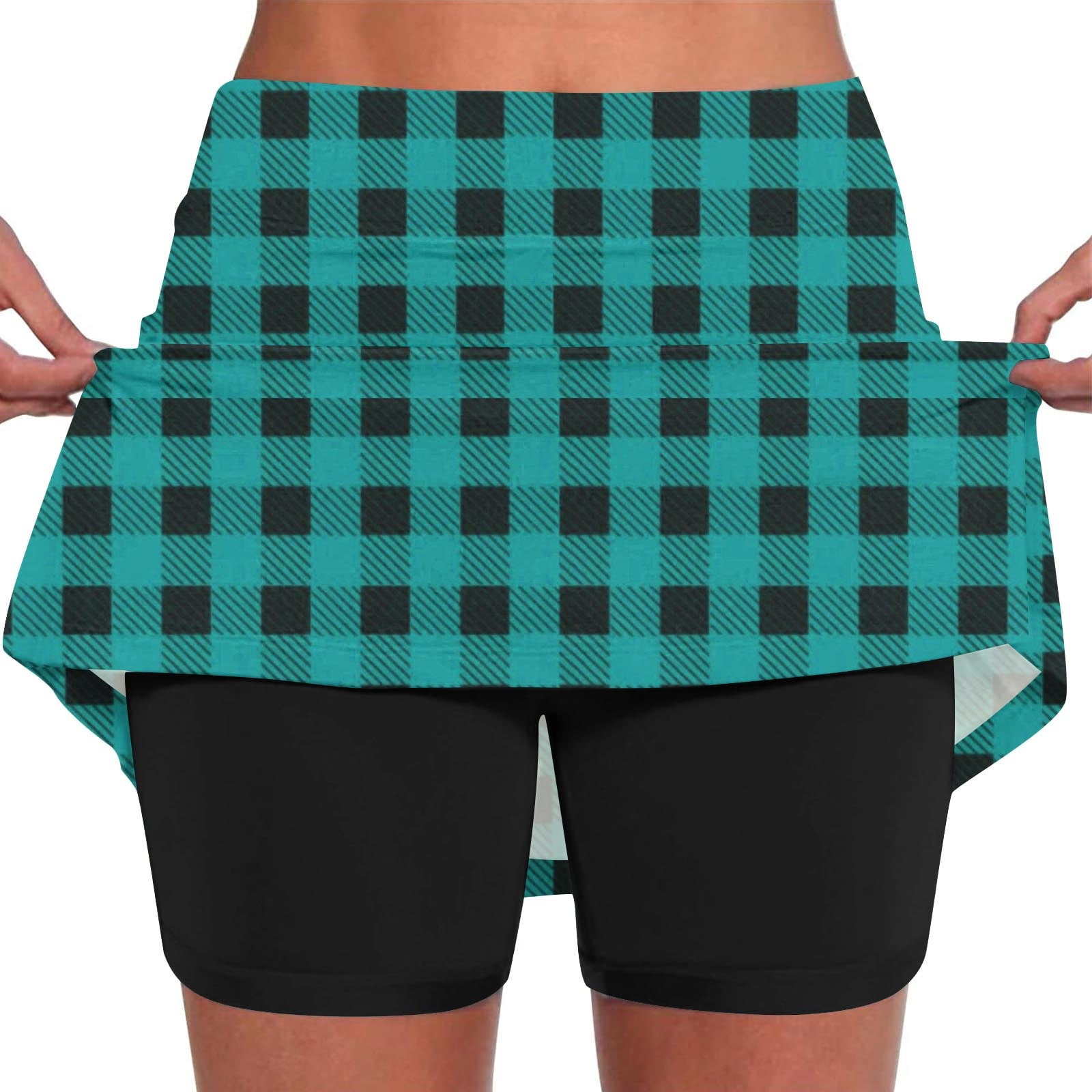 DHSO High Waisted Biker Shorts For Women – 5" Tummy Control Workout Shorts For Running, Yoga, Gym