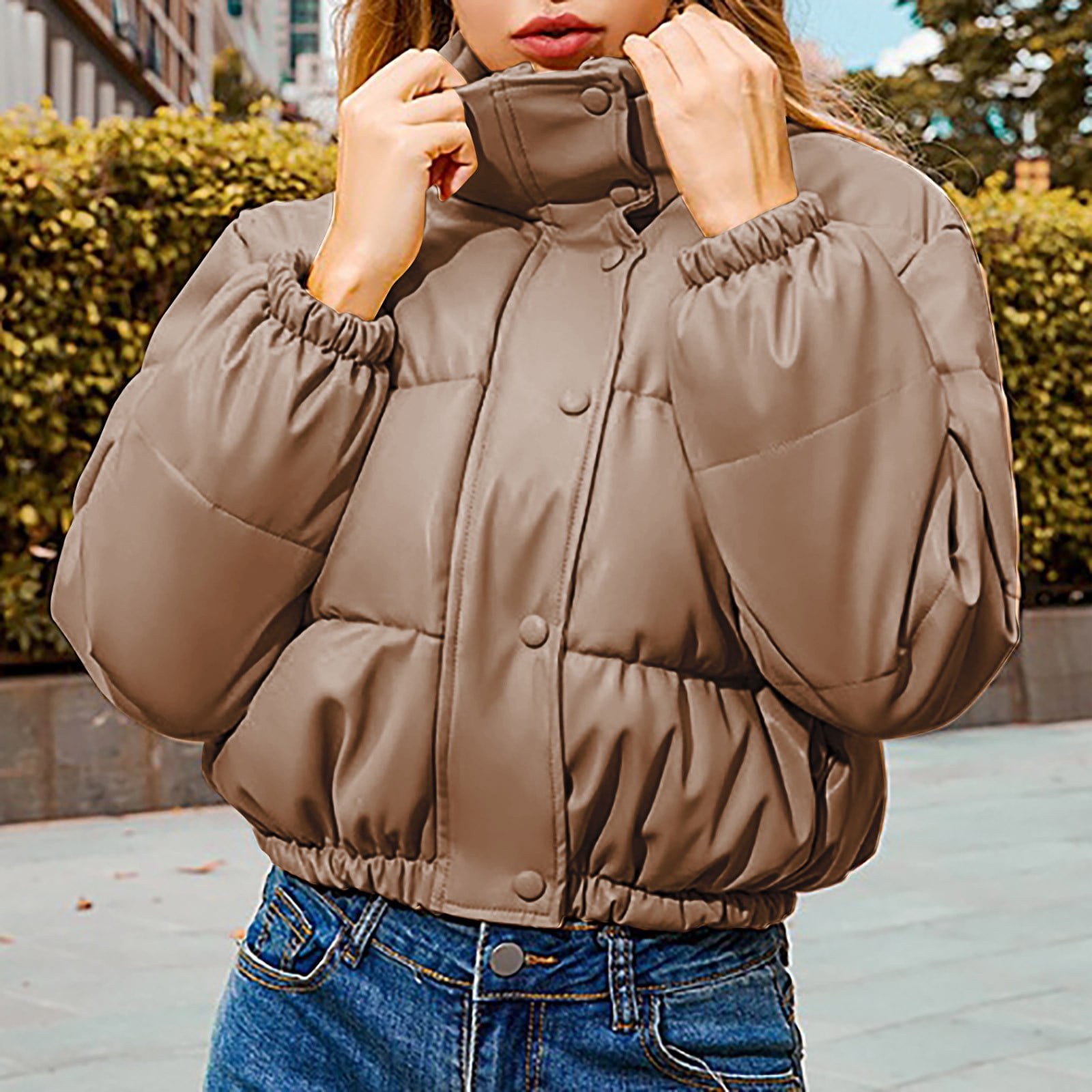 Puffer Coat Women's Plus Size Jackets Dihao Cotton Lined