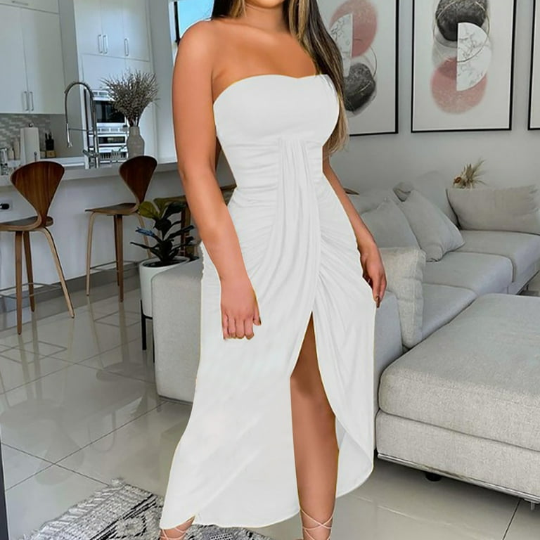 White club dresses plus size 2025