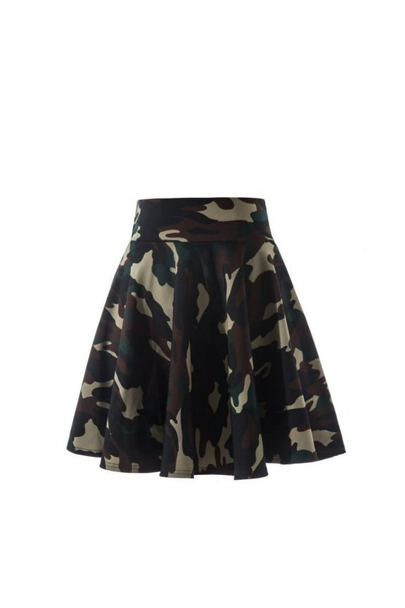Skirts For Women Plus Size Women Camouflage Print High Waist Mini Pencil Skirt Hip Slim Short Skirt on Clearance
