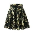 thumbnail image 1 of Dihao Skirts For Women Plus Size Women Camouflage Print High Waist Mini Pencil Skirt Hip Slim Short Skirt on Clearance, 1 of 2
