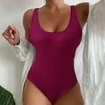 thumbnail image 1 of Dihao Tummy Control Swimsuits for Women Clearance Plus Size Swimsuit Women Sparkle Swimsuit with Printed Summer Slim Swimsuit Vacation Beach Summer Suit Tummy Control Swimwear Clearance, 1 of 3