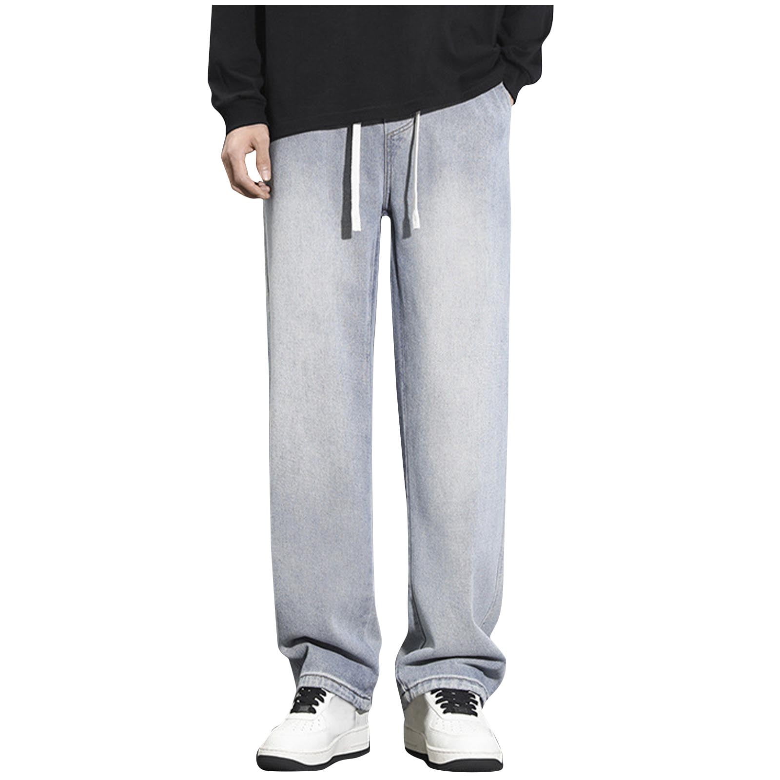 High-waist thin jeans
 for men main image 0