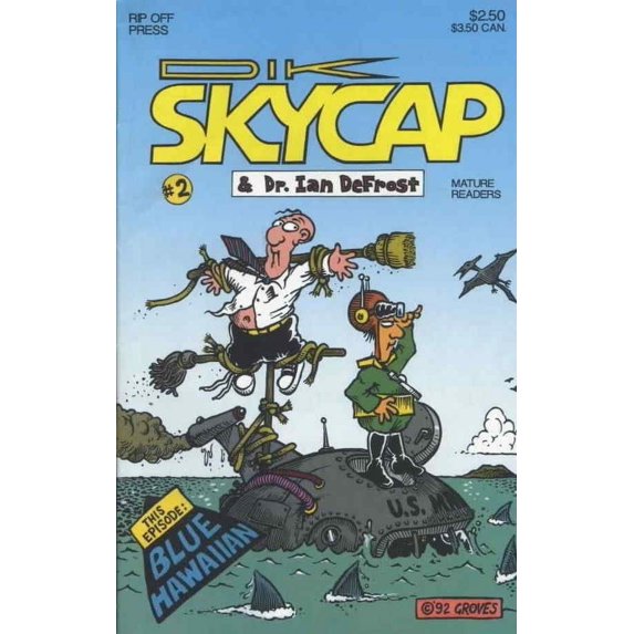Dik Skycap #2 VF ; Rip Off Comic Book