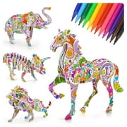 Dikence Art and Crafts for Girls Kids, Girls Toy Age 4 5 6 7 8 3D Puzzle Toys for Kids Crafts Art Kits for Kids 9-12 Year Old Girl Boys Art Supplies for Kids Gift for 6-8 Year Old Child Gift