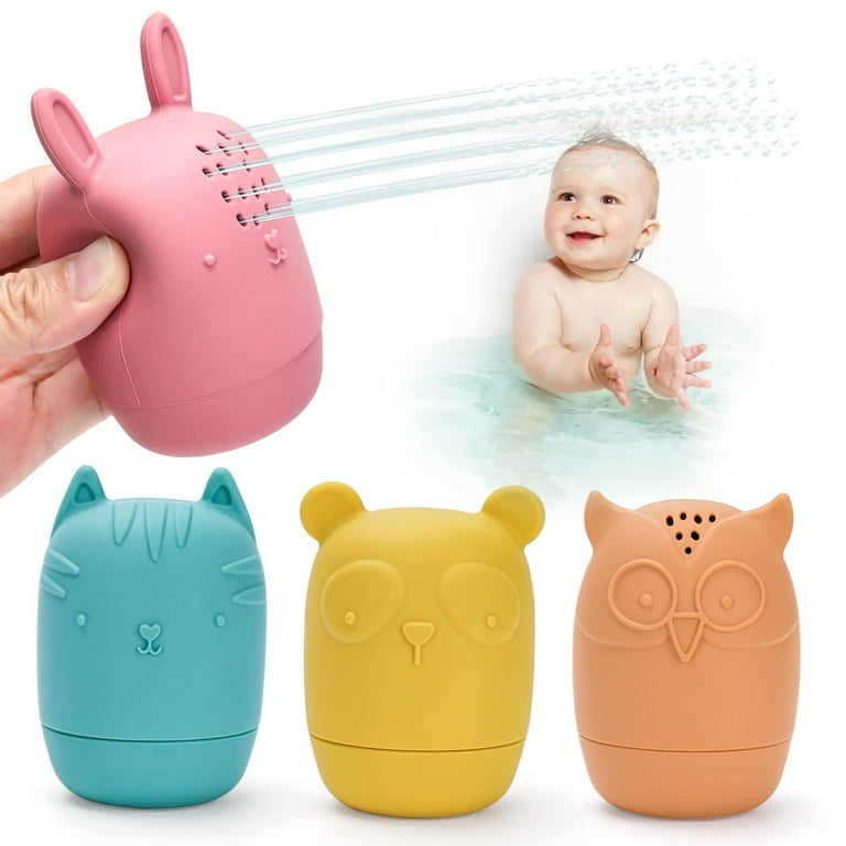 Dikence Baby Bath Toys for Toddlers 1-3 Years Old 