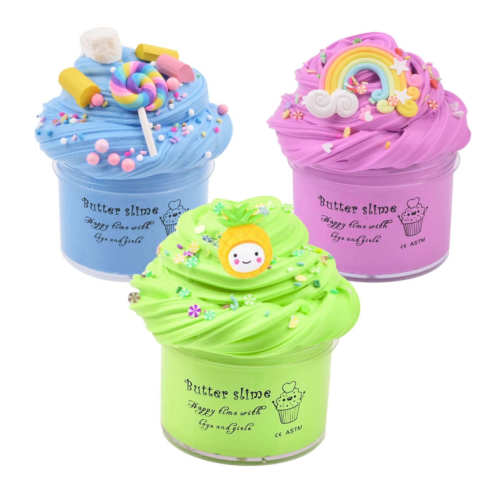 Shop Fluffy Butter Slime Kit for Girls， FunKi at Artsy Sister.