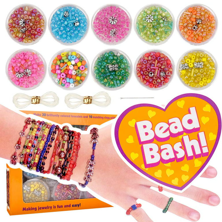 Friendship Bracelet Making Kit for Girls, Arts and Crafts for Kids Ages  8-12, DIY Jewelry Making Kit for 6 7 8 9 10 11 12 Years Old Girls, Birthday
