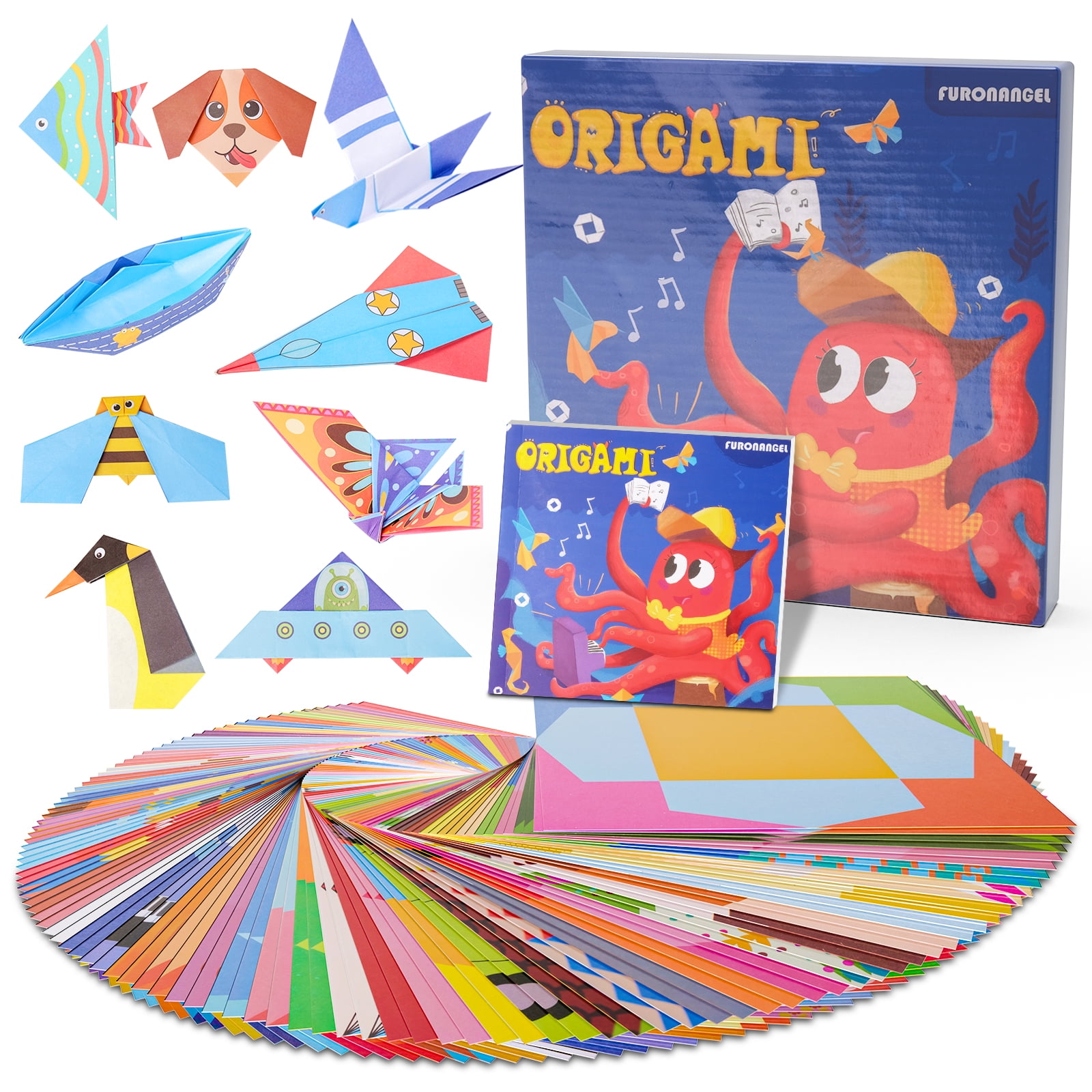 Paper Airplane Kit For Kids Ages 8-12: Activity Coloring, Drawing, and  Origami Book For Boys and Girls