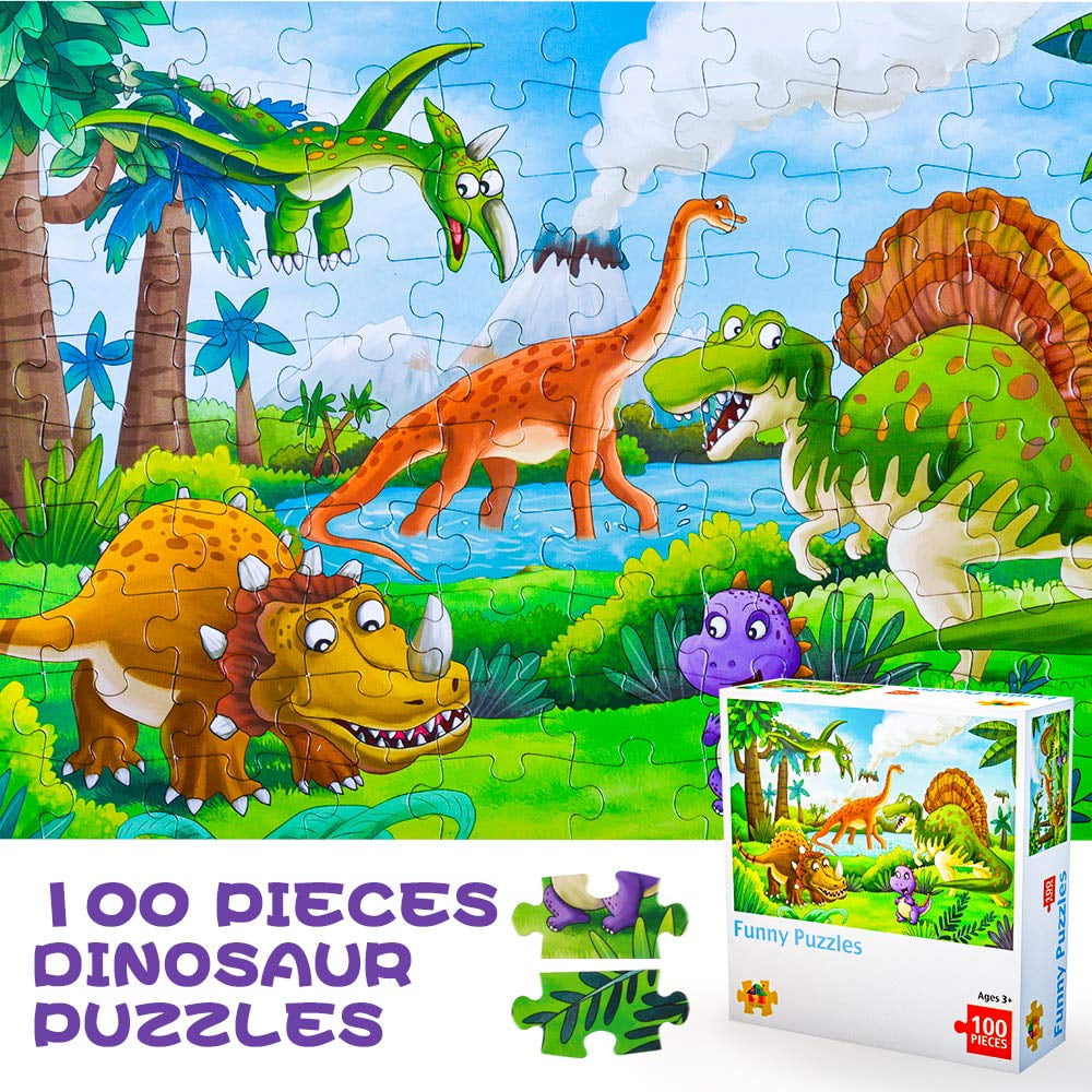 Dikence Puzzles Toys for Boys Kids Girls, Birthday Gifts for Toddlers